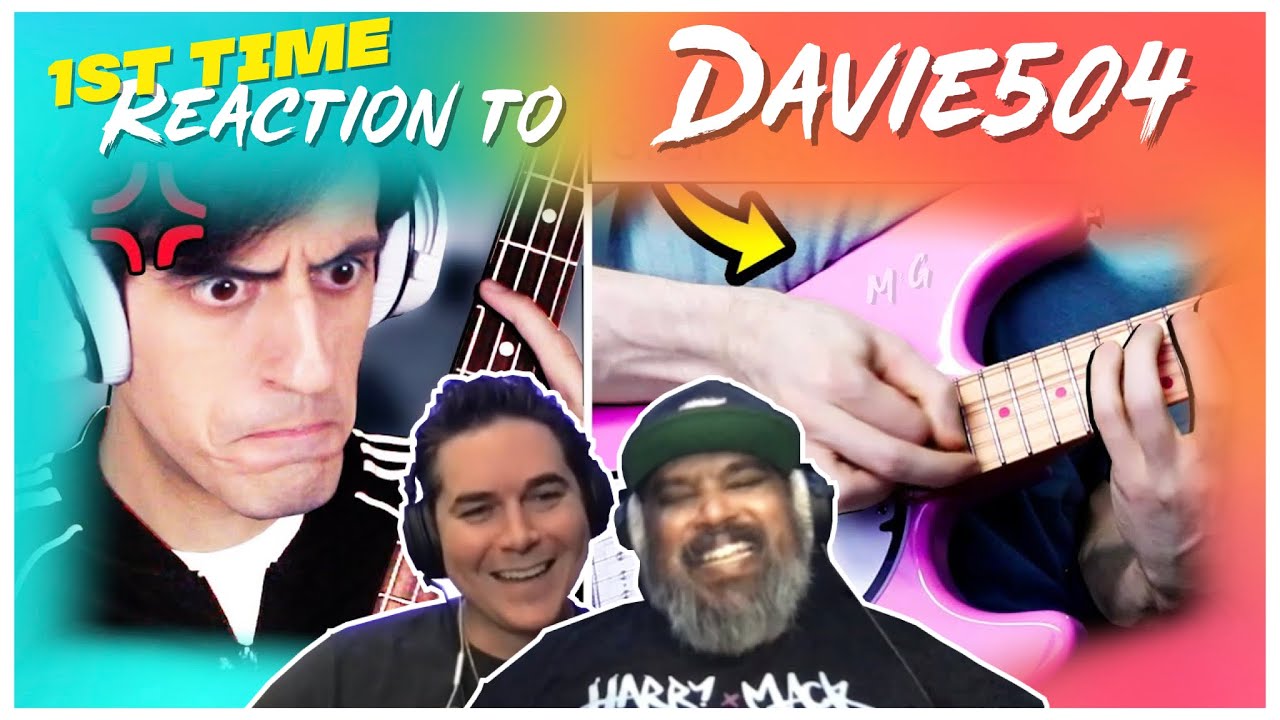 Davie504 1st Time Reaction: Omegle BASS vs GUITAR Epic Battle ft. TheDooo