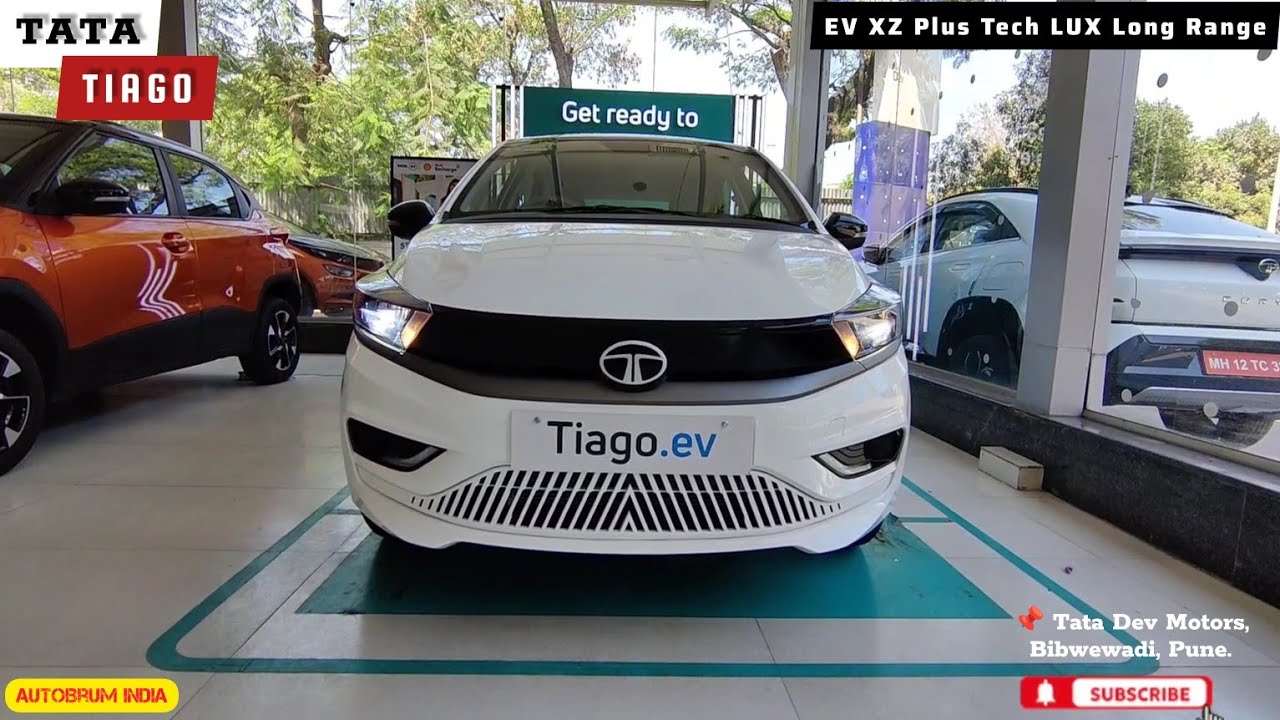 All New 2025 Tata Tiago EV XZ Plus Tech LUX Long Range 😍 Review | Features, Range & Prices 💫