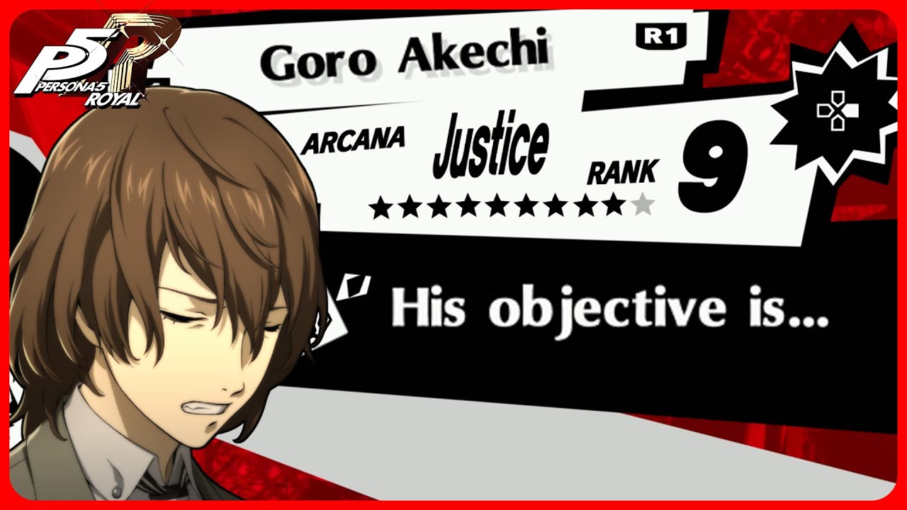 The Akechi confidant status you can't see - Persona 5 Royal