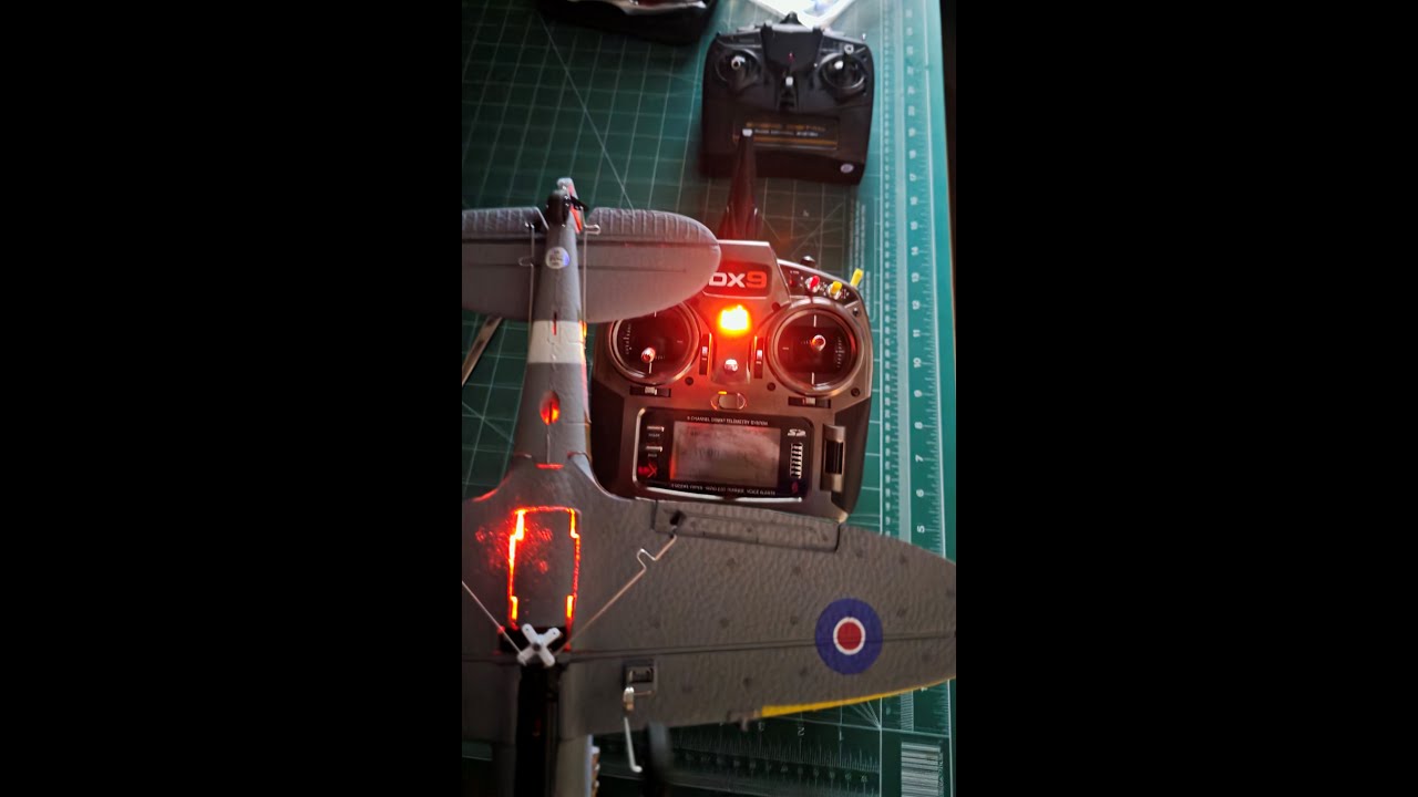 Eachine Spitfire 400mm V2 (Binding To Spektrum DX9)