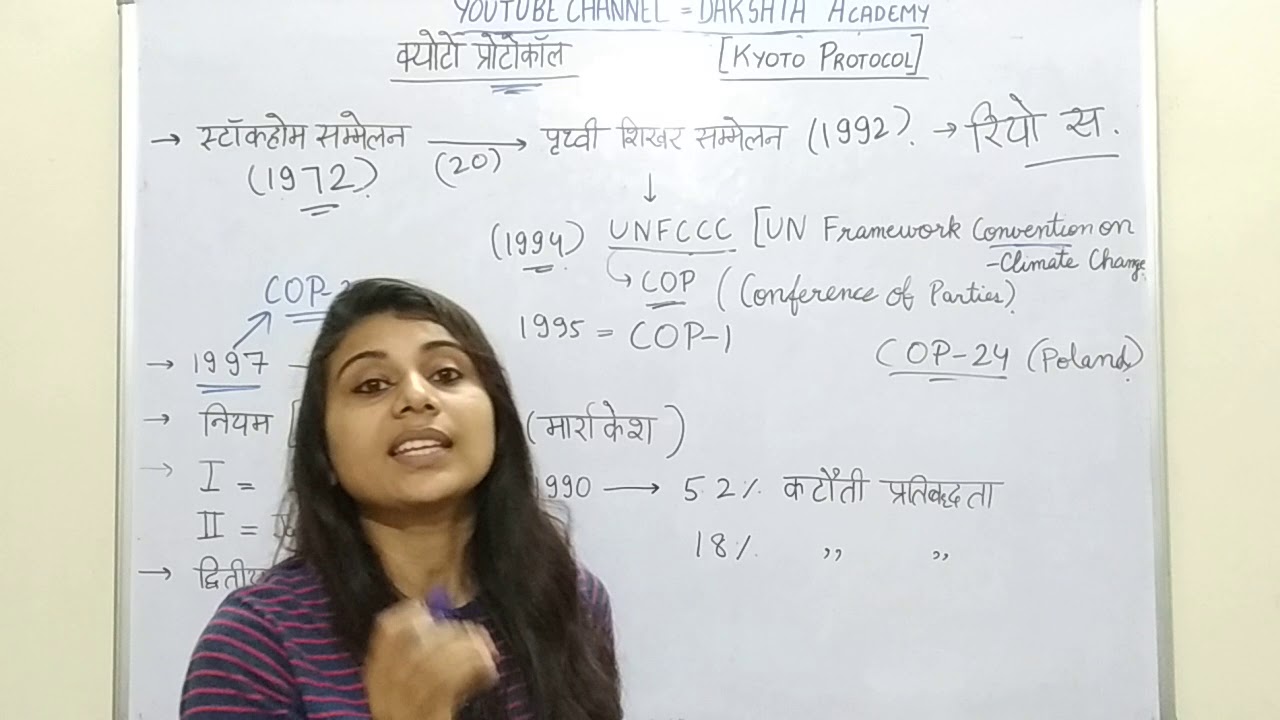 Kyoto Protocol || क्योटो प्रोटोकॉल
