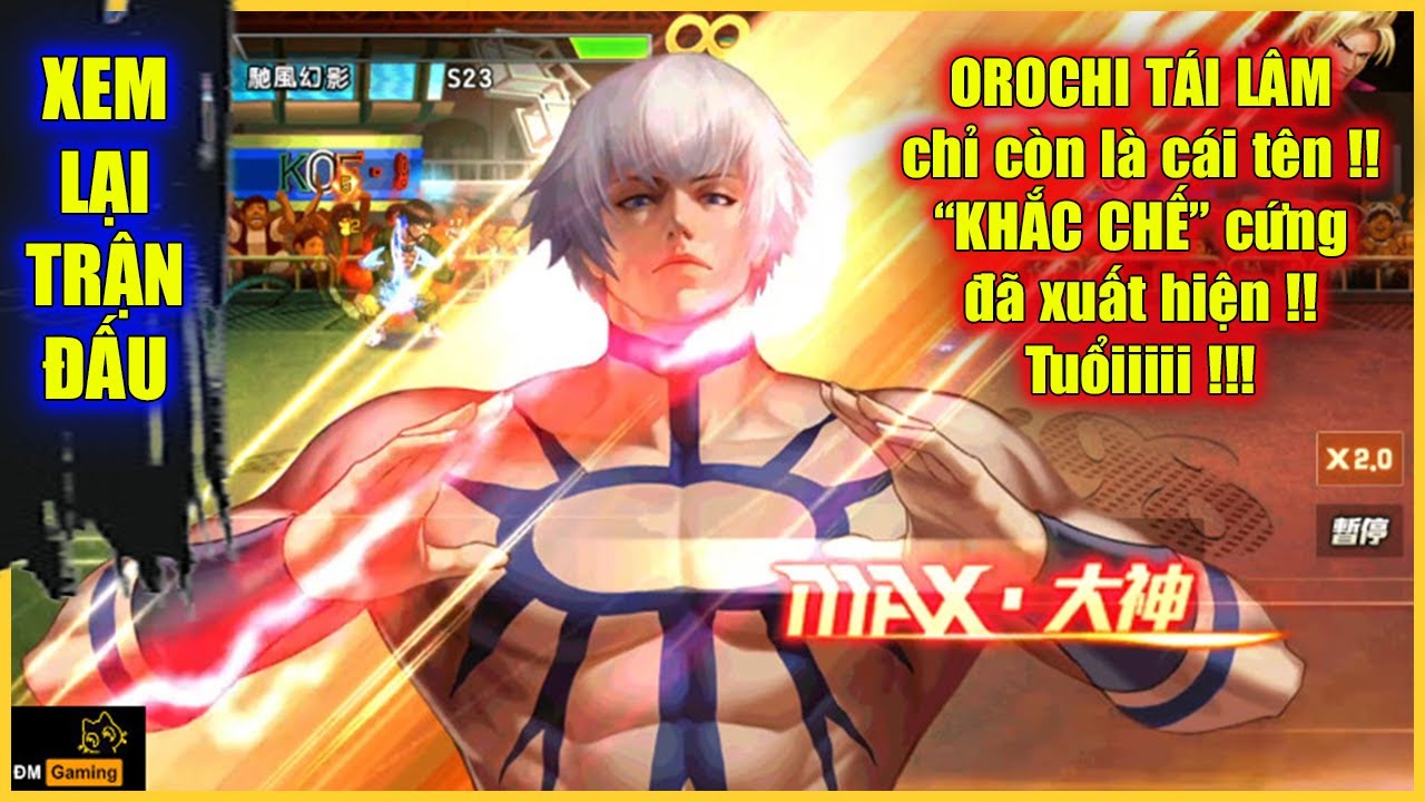 ღ KOF98UMOL ★ OROCHI RETURN осталось только название !! Появился жёсткий 