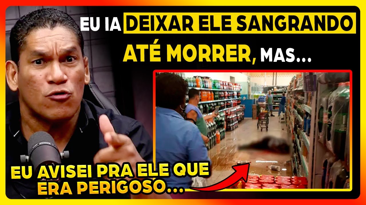 MAT*ARAM O COLEGA POLICIAL NO MERCADO E A RESPOSTA FOI RÁPIDA..