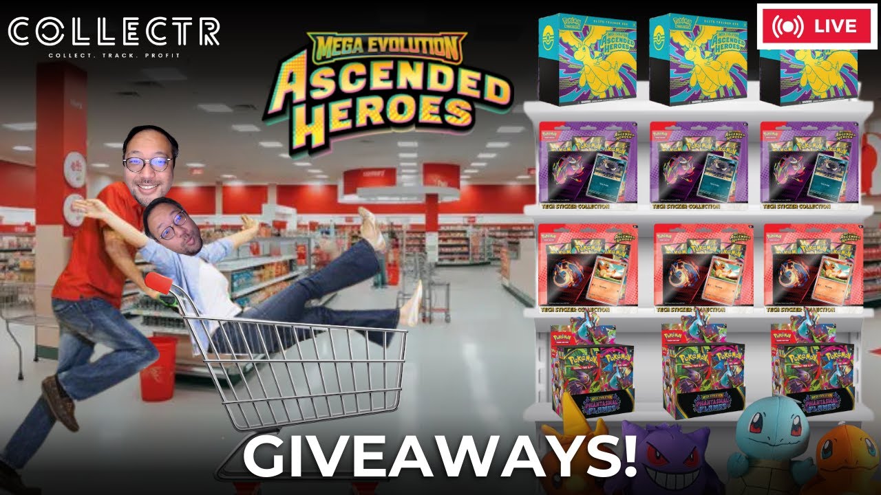 Ascended Heroes GIVEAWAY STREAM!