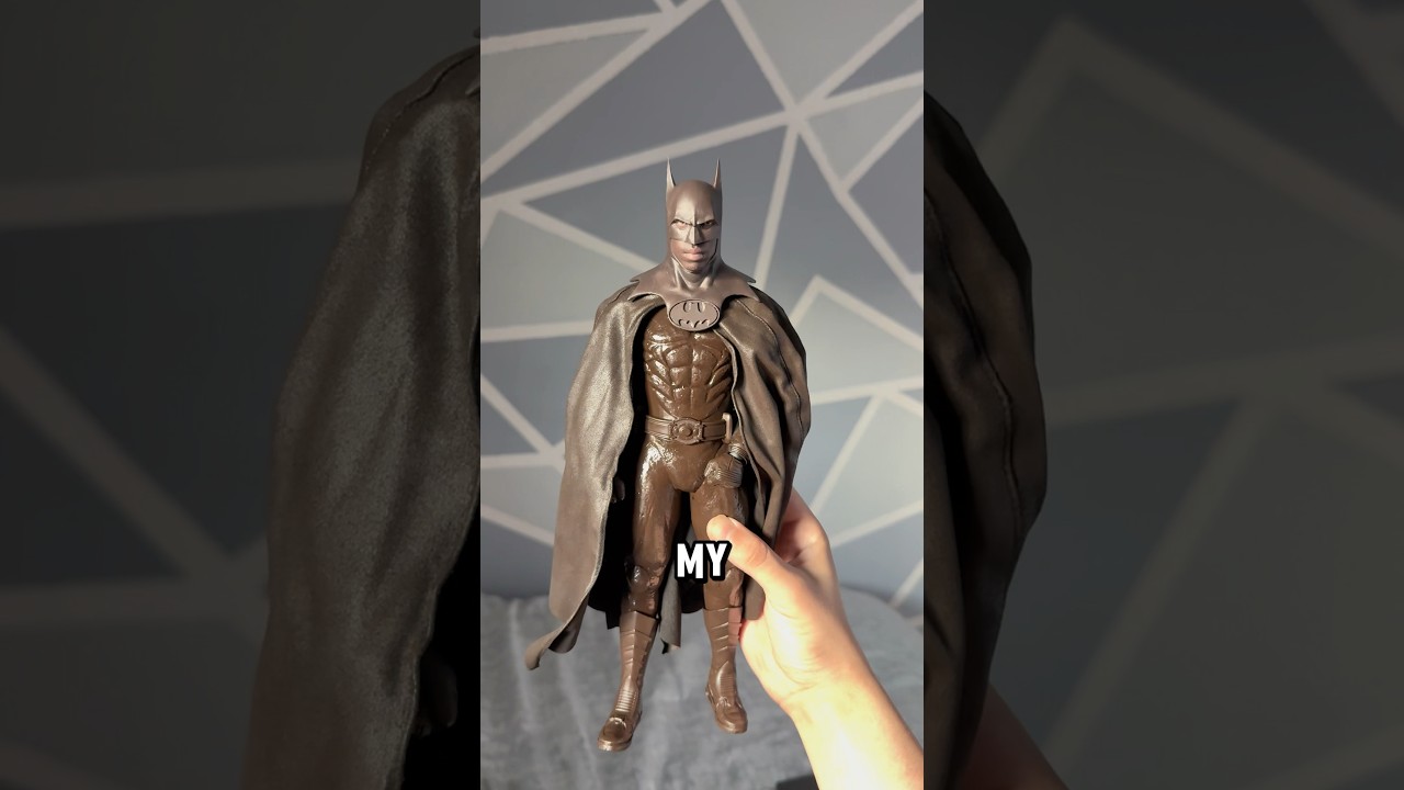 THE TRAVIS BATMAN IS HERE 😭 #travisscott #batman #custom #actionfigures #hottoys #cactusjack