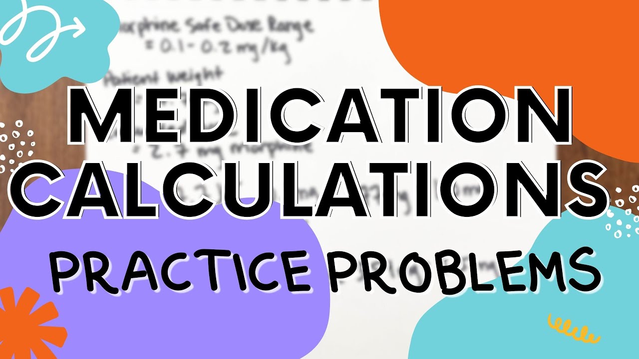 Pediatric Weight-Based Medication Dosing Practice Questions