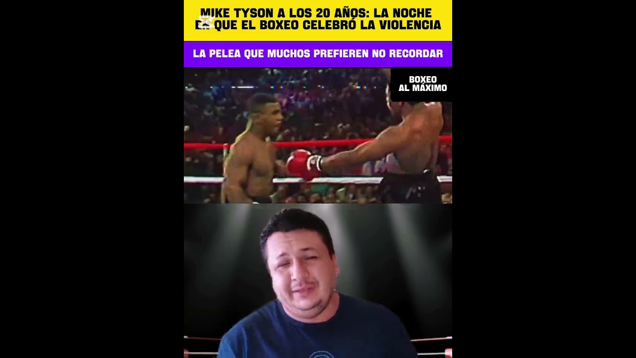 Mike Tyson a los 20 años: La Noche en que el Boxeo Conoció la Violencia