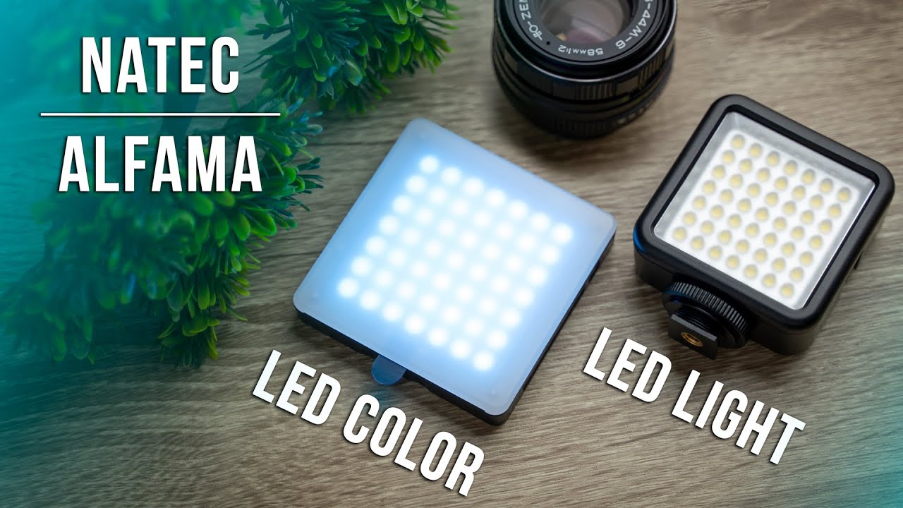 Natec Alfama LED Light - Małe i tanie lampy LED dla początkujących twórców