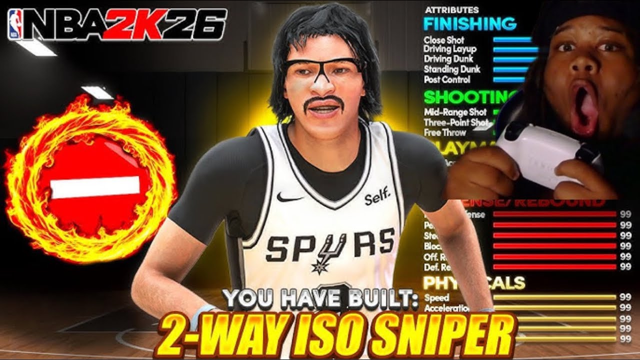 This 2-WAY ISO SNIPER Build Broke NBA 2K26 😳🔥