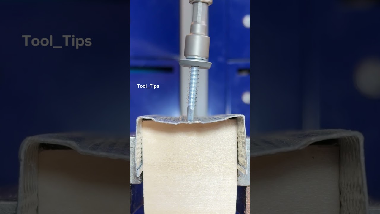 The Self Drilling Screw 😮