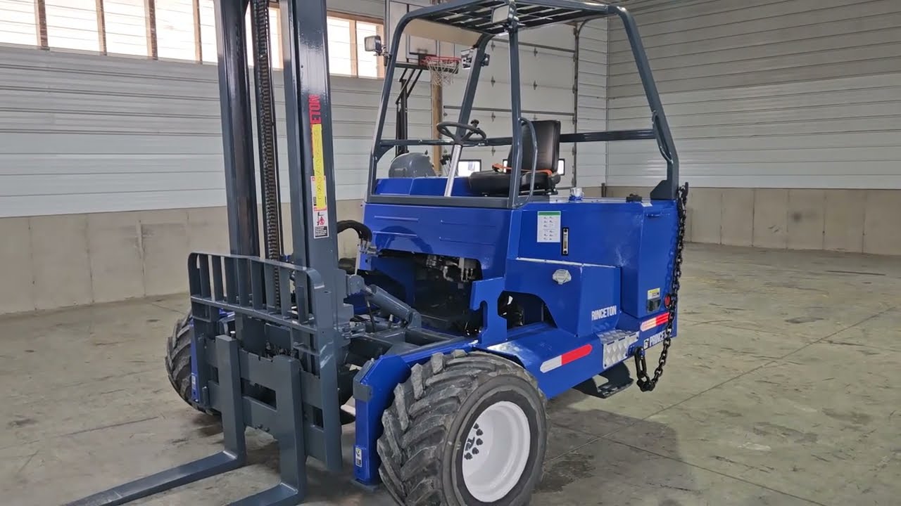 2015 Princeton PB55.3 with 12' High Mast- Piggyback Truck Mounted Forklift for sale! O480808C