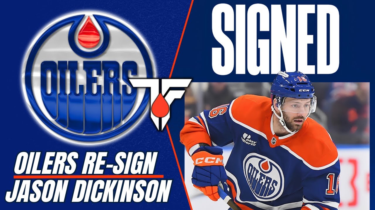 Новости Oilers | Джейсон Дикинсон подписал 5-летний контракт | Коннор Мерфи