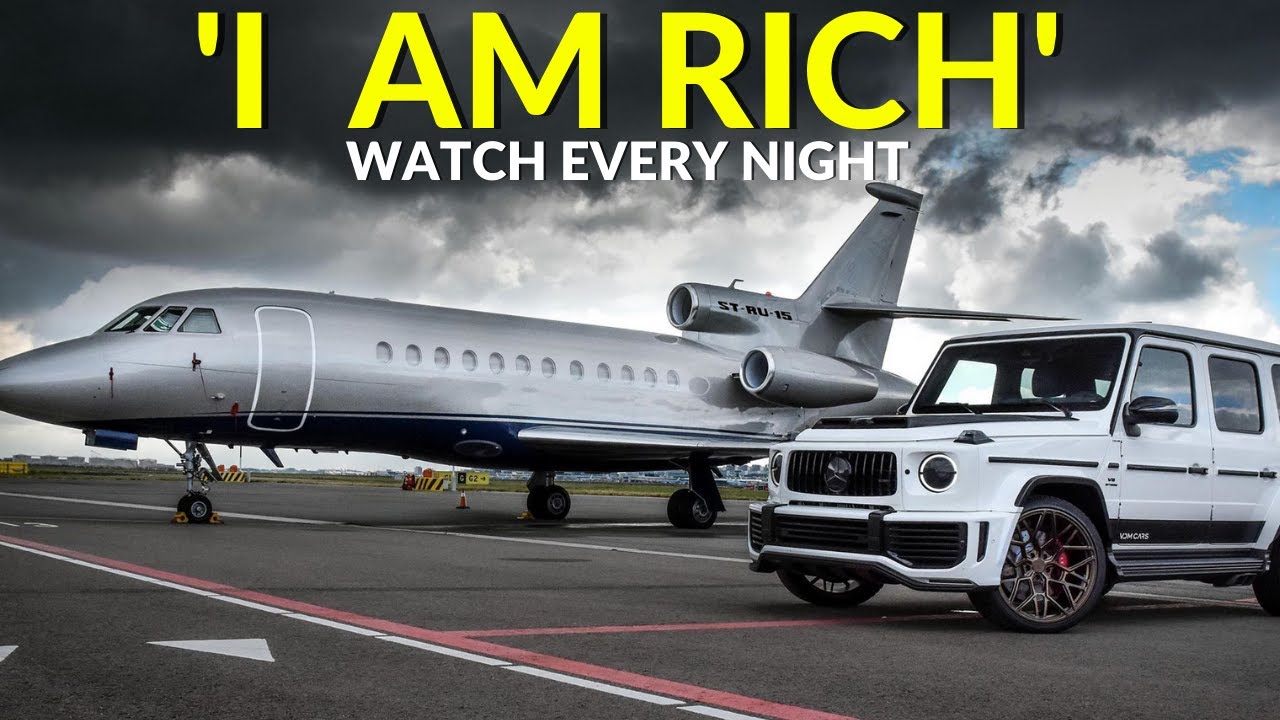 'I AM RICH' Billionaire Lifestyle Visualization | Money Affirmations 💰 Luxury Lifestyle Motivation
