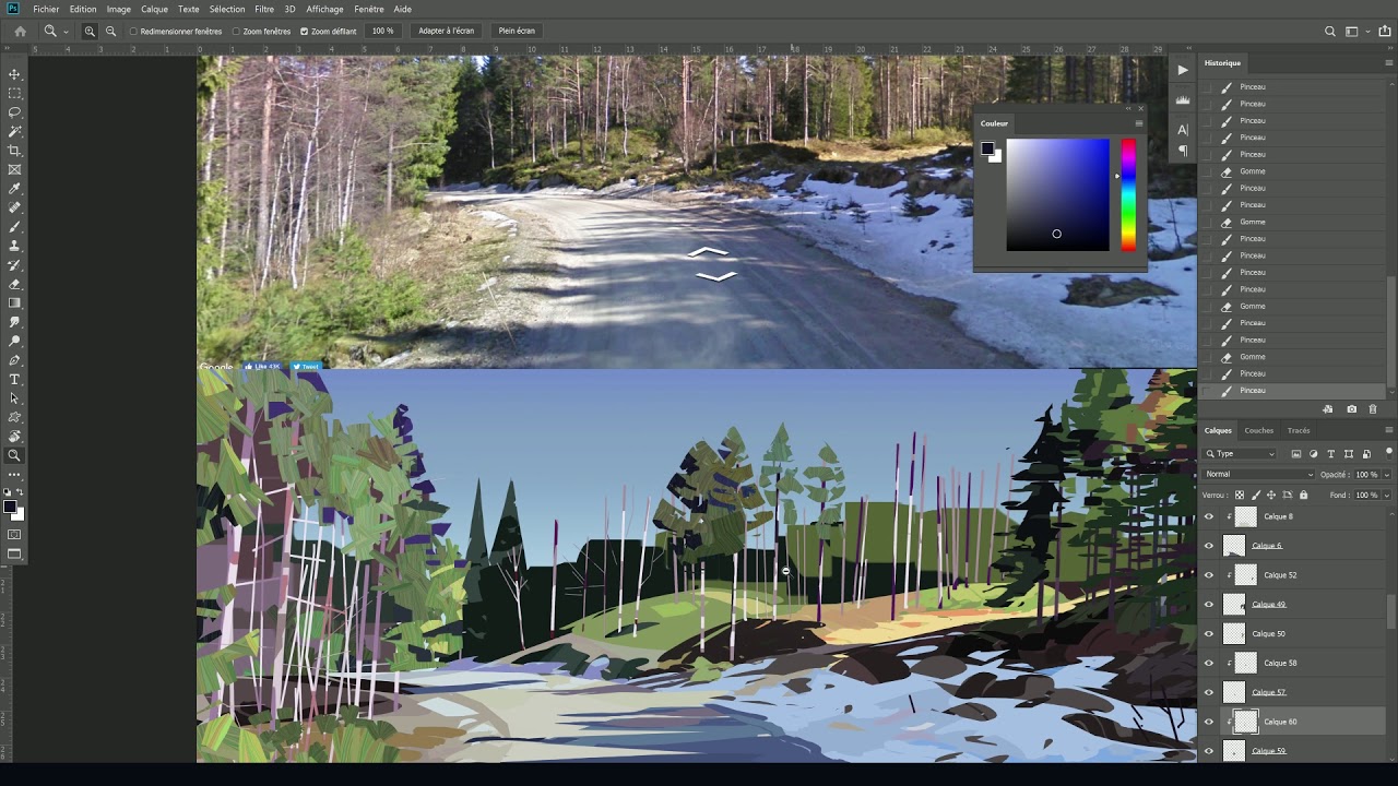 Plein Air Study Process 3