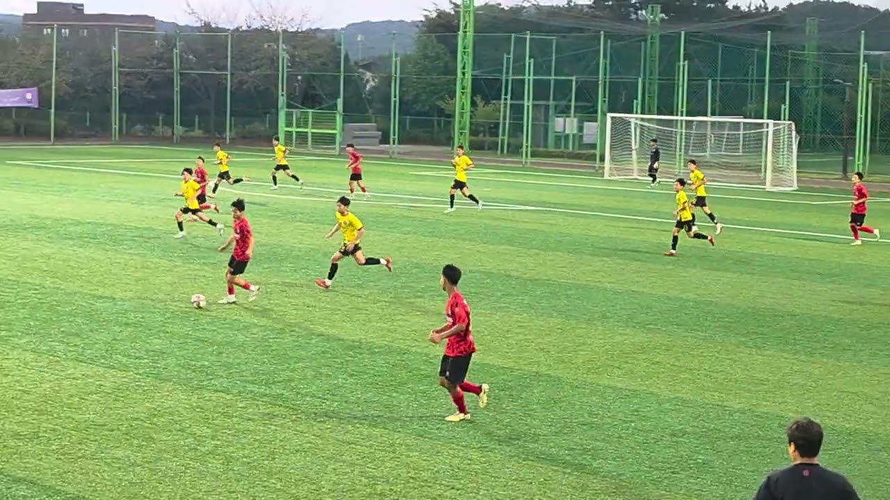 친선경기 3학년(후반전)충북청주직지FC U-15 0 : 2 대성중학교2025-09-16 흥덕구장