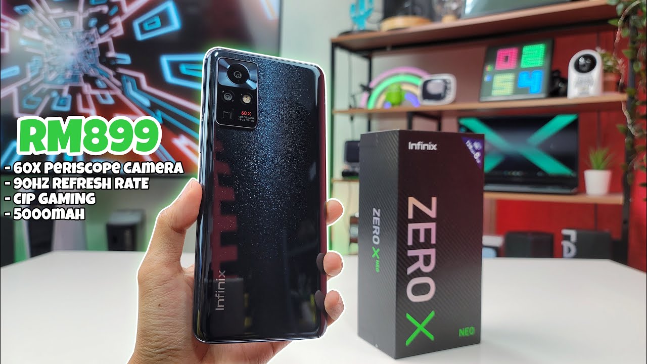 Infinix Semakin Mengganas! - Infinix Zero X Neo RM899 Dapat Kamera Boleh Zoom Bulan!