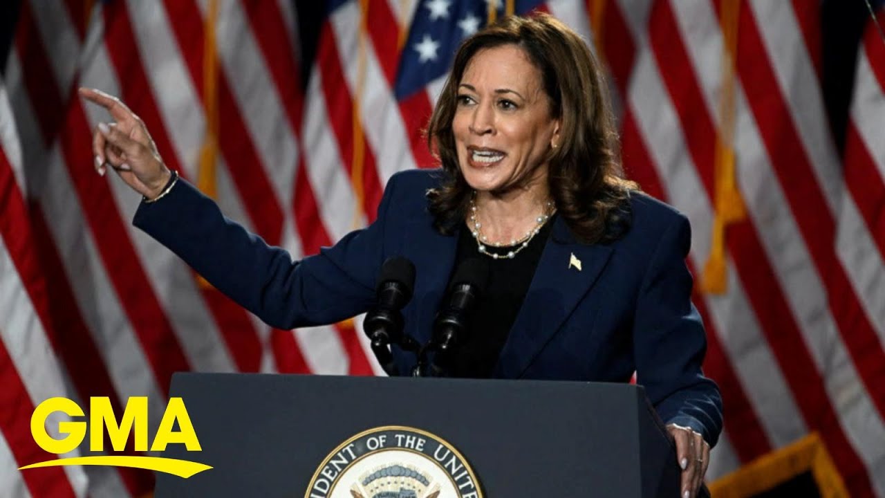 Harris holds 1st campaign rally