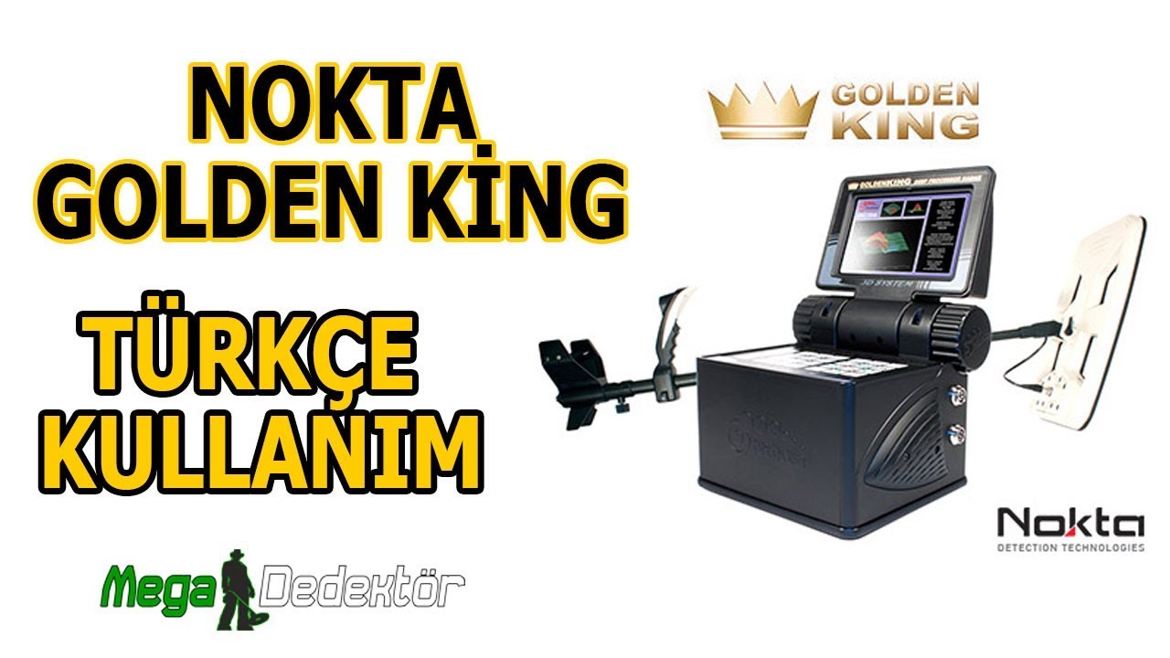 Nokta Golden King Dedektör Türkçe Kullanımı - Mega Dedektör