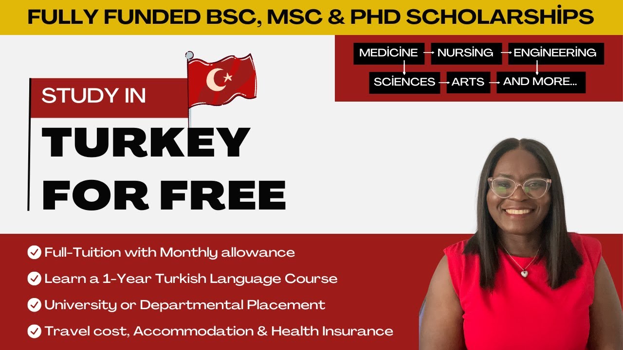 🇹🇷 Türkiye Bursları BSc, MSc & Phd Scholarship 2026 – Fully Funded Study in Turkey - How to Apply