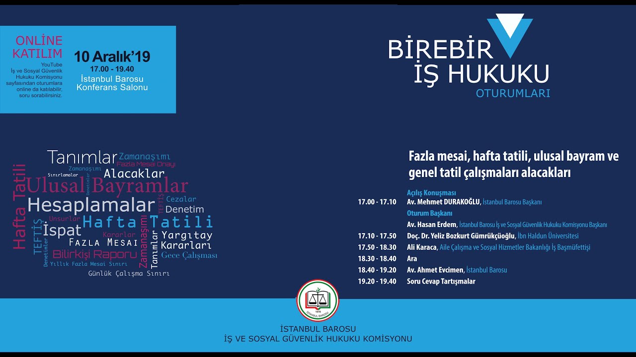 Birebir İş Hukuku Oturumları 2.  Bölüm