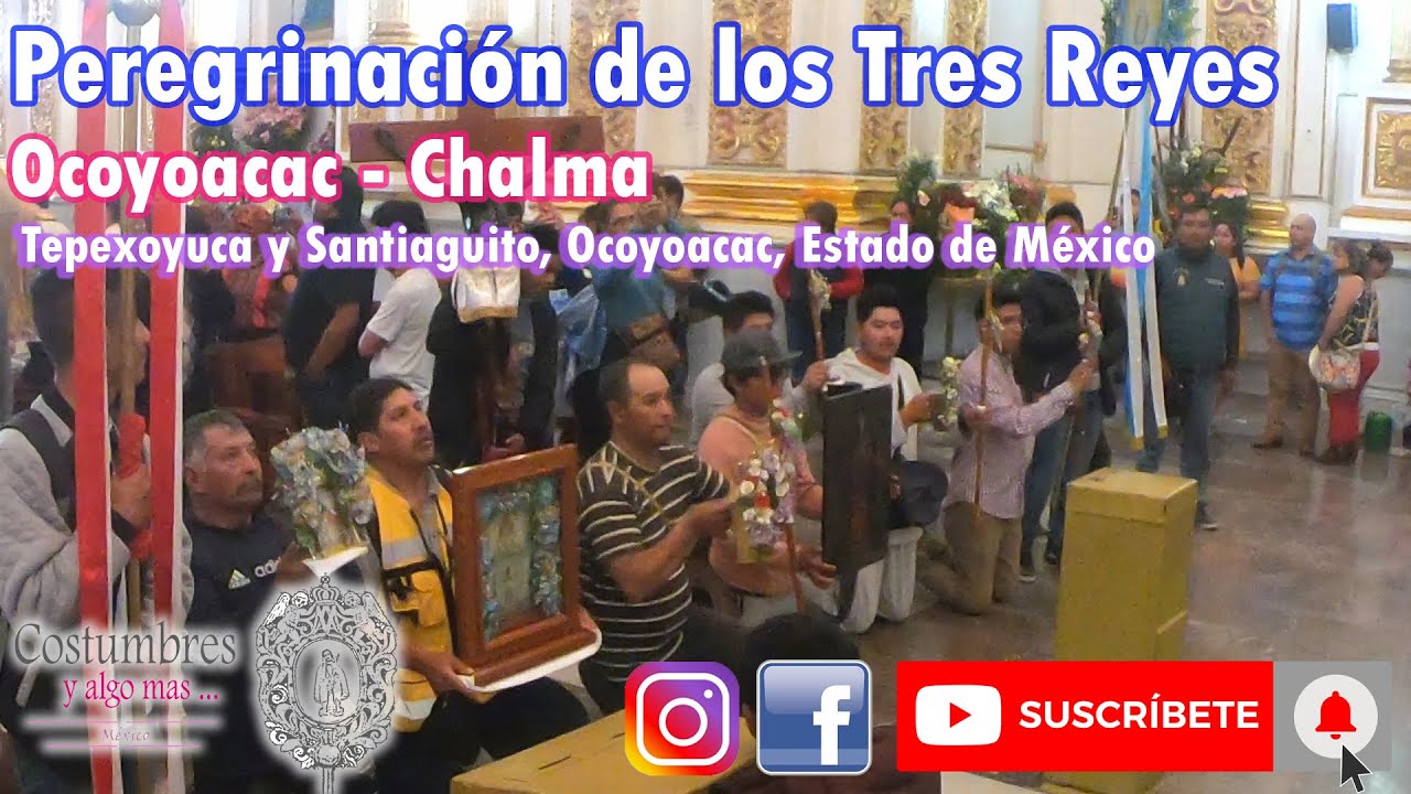 Peregrinación de los Tres Reyes (a Chalma) - Entrada al Santuario