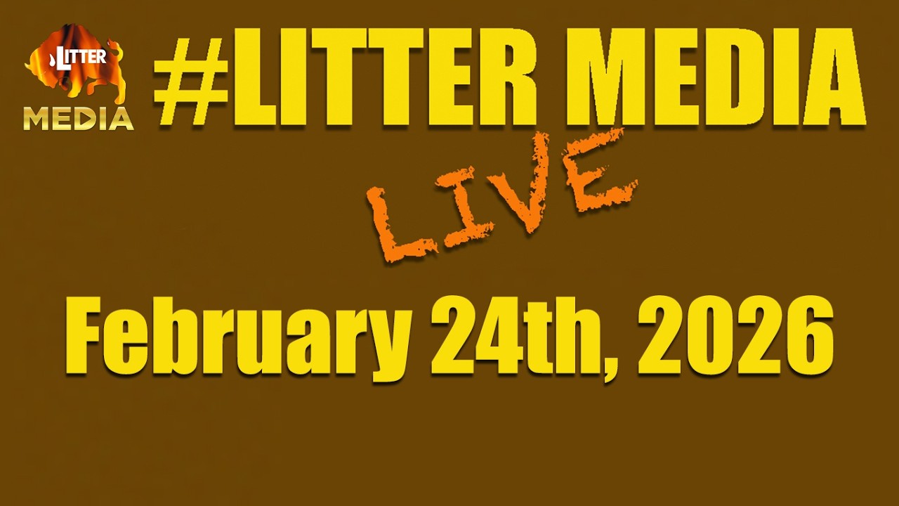#LitterMediaLIVE for Tuesday February 24th, 2026