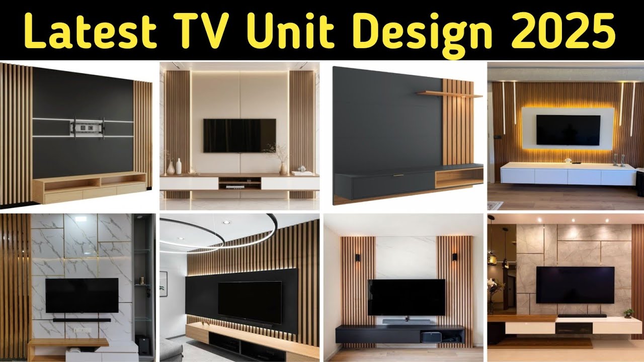 TV Unit Design 2025 || TV Unit for Living Room || TV Cabinet Design || TV Showcase 
