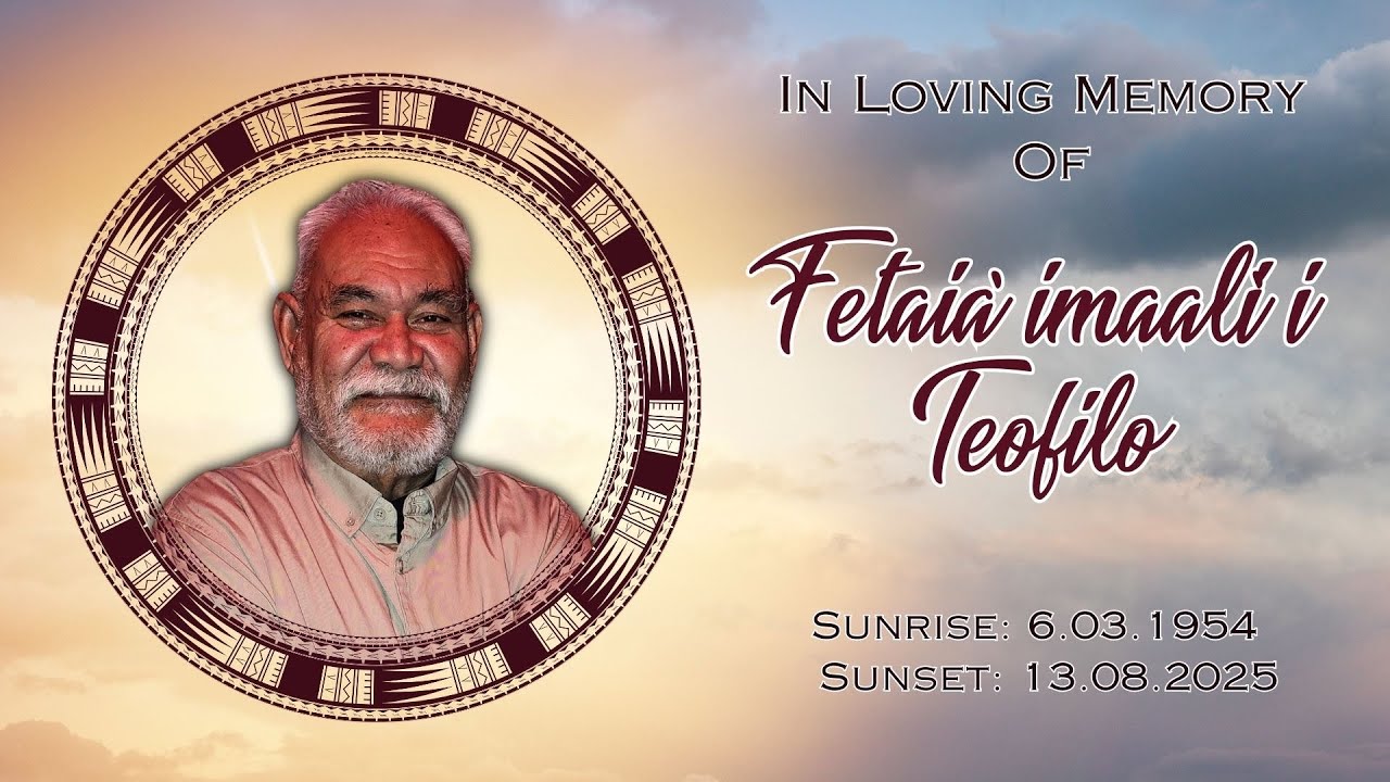Family Service for Fetaia’imaali’i Teofilo