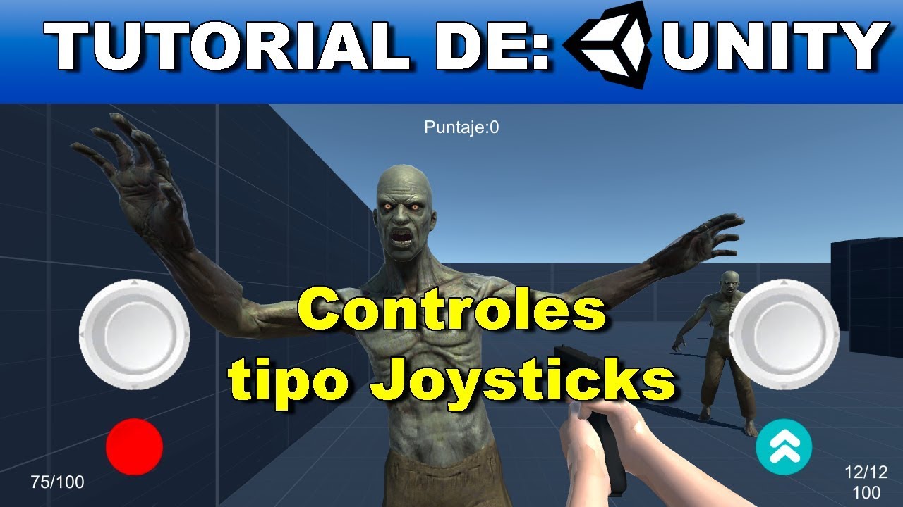Unity | Botones Joystick para moviles