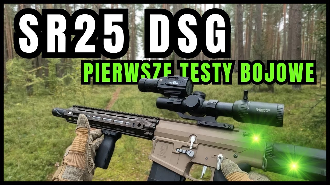 Pierwsze testy bojowe Szturmowego SR25 DSG w nowym body | Niedzielny DeathMatch