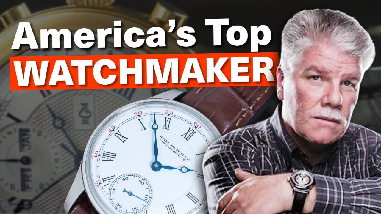 Роланд Г. Мерфи представляет американское часовое искусство на выставке RGM Watch Co.
