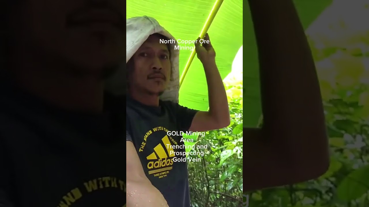 gold trenching in the Philippines 