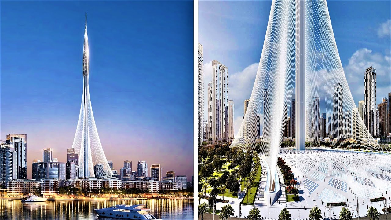 Dubai Builds World's Tallest Tower: 1300m+ Dubai Creek Tower | 2021
