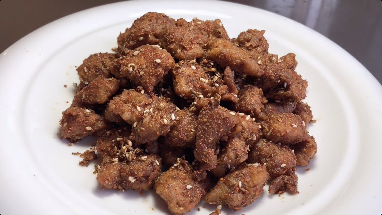 廚師長教你：&ldquo;孜然梅花肉&rdquo;的家常做法，外焦里嫩，下酒又下飯