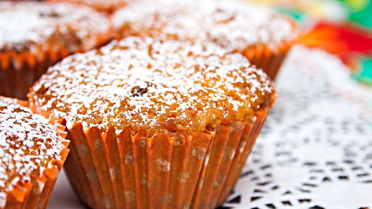 🧁🥕Пряные морковные кексы из кукурузной и рисовой муки