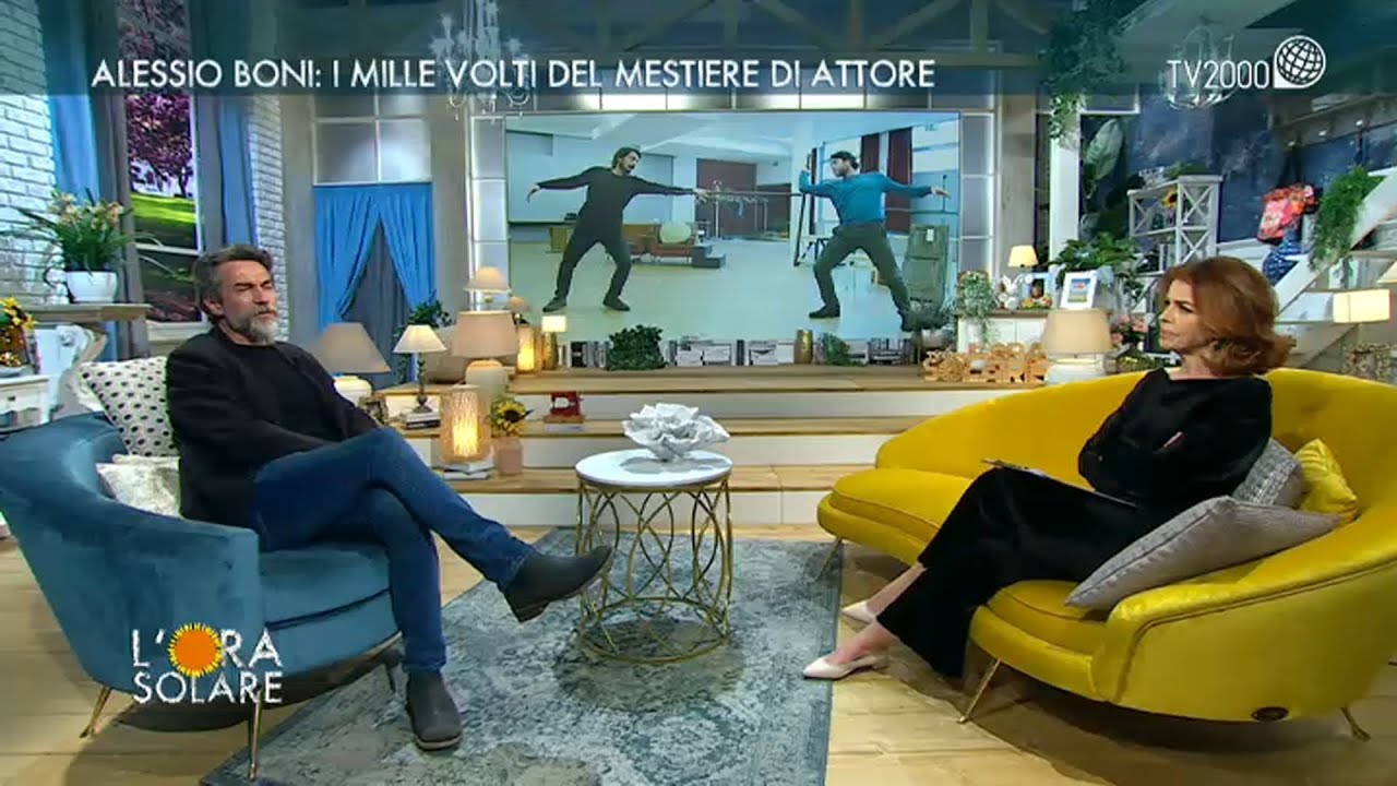 L'Ora Solare - Alessio Boni: i mille volti del mestiere di attore