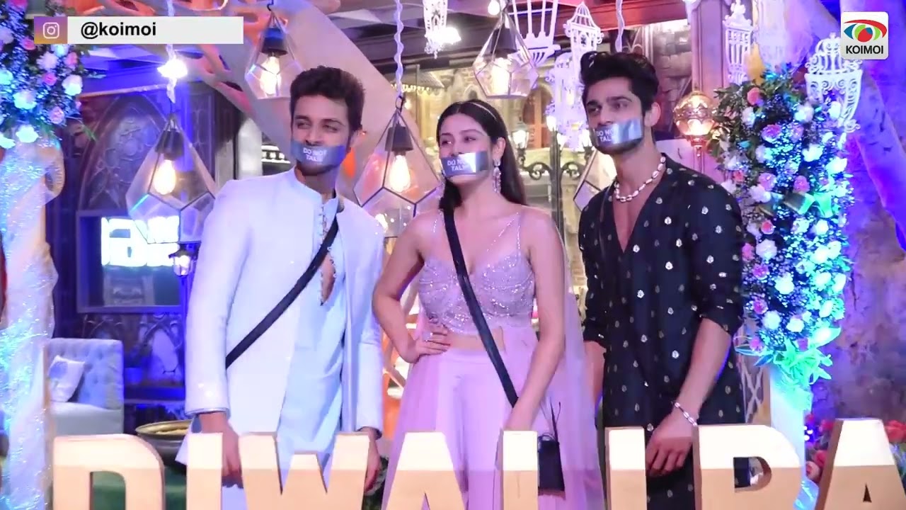 Abhishek Kumar Denies To Pose With Ex Girlfriend Isha & Samarth In Bigg Boss 17  | Watch
