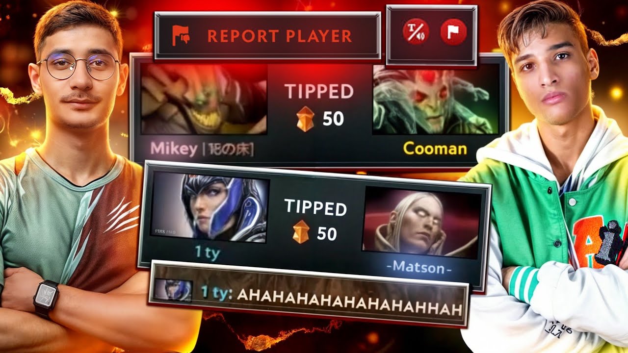 intense match where everyone has BEEF with Mikey and Matson!
