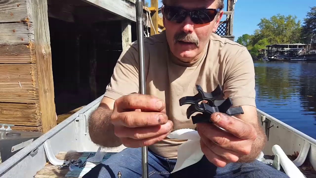 50hp Mercury outboard moter water pump repair