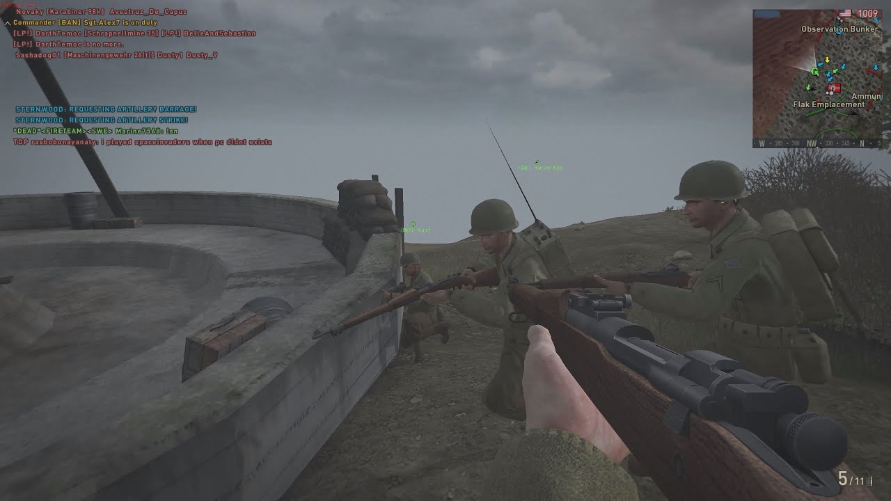 Forgotten Hope 2 Pointe du Hoc gameplay