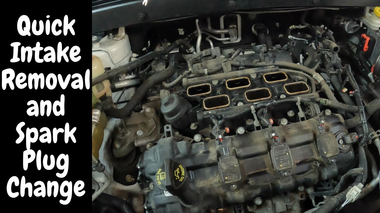 Замена свечей зажигания Dodge Journey R/T