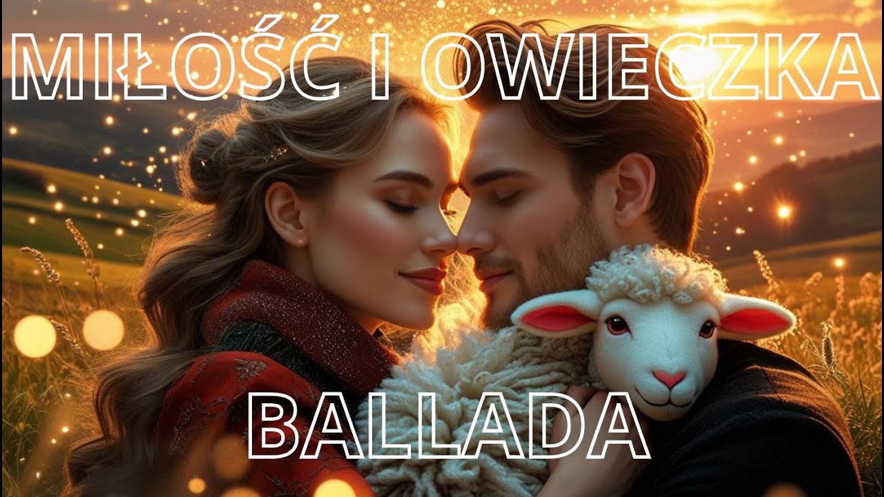 🐑💖 Urocza Ballada Miłość i Perłowa Pluszowa Owieczka 🎶🧸 Mikronek Art - Seria Miłość i Pluszak