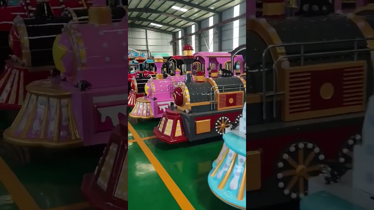 electric shopping mall electric trackless train rides for sale