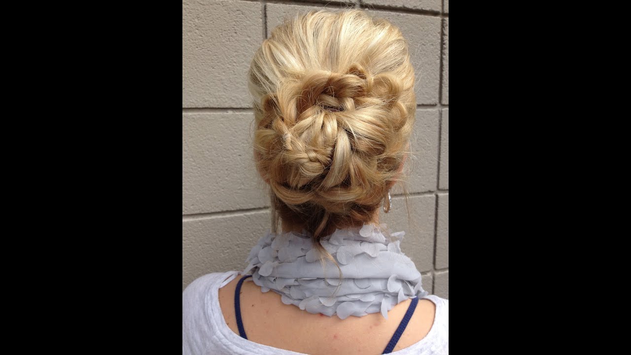 3 Strand Braided Bun (HEAT OPTIONAL)