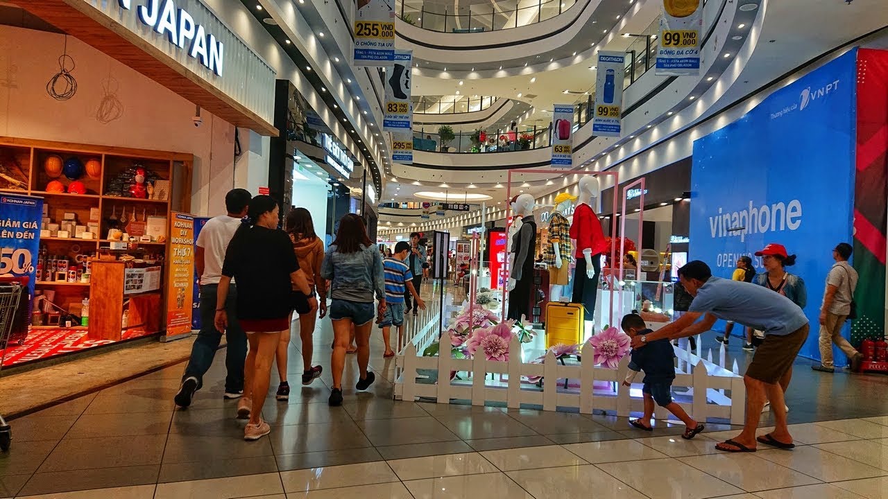 Trung tâm mua sắm Nhật Bản AEON Mall Tân Phú Celadon | Saigon shopping mall