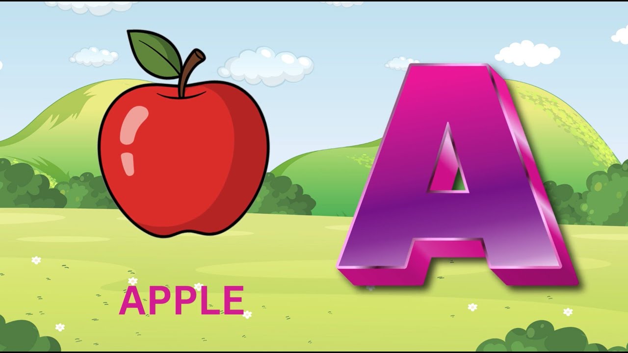 a for apple b for ball rhymes | abcd | alphabet songs & rhymes | bacchon ke alphabet abcd