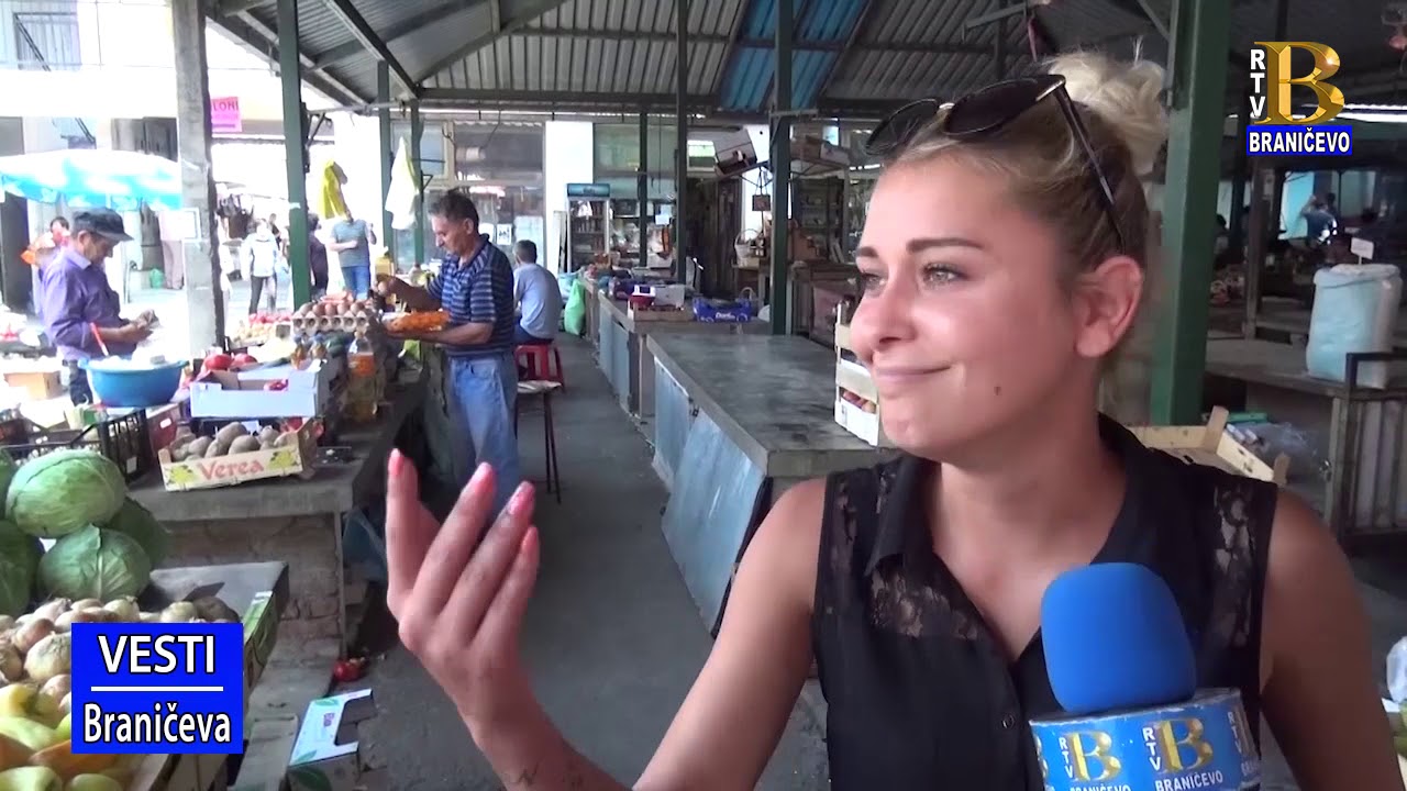 Pijačni dan u Petrovcu na Mlavi,20.06.2018. (RTV Braničevo)