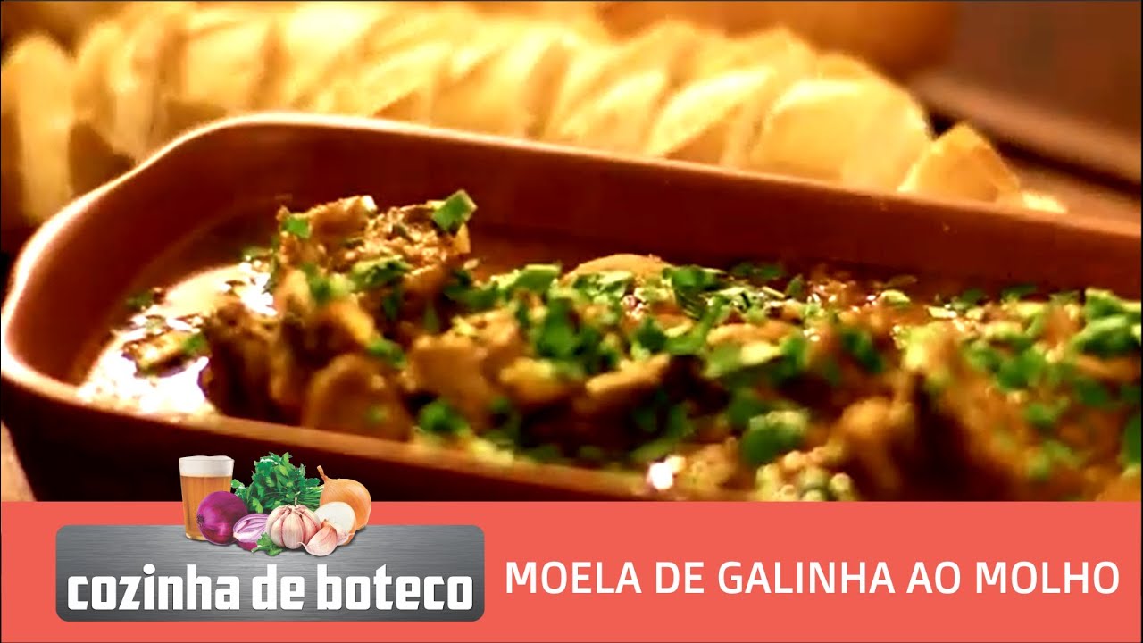 Moela ao molho de tomate