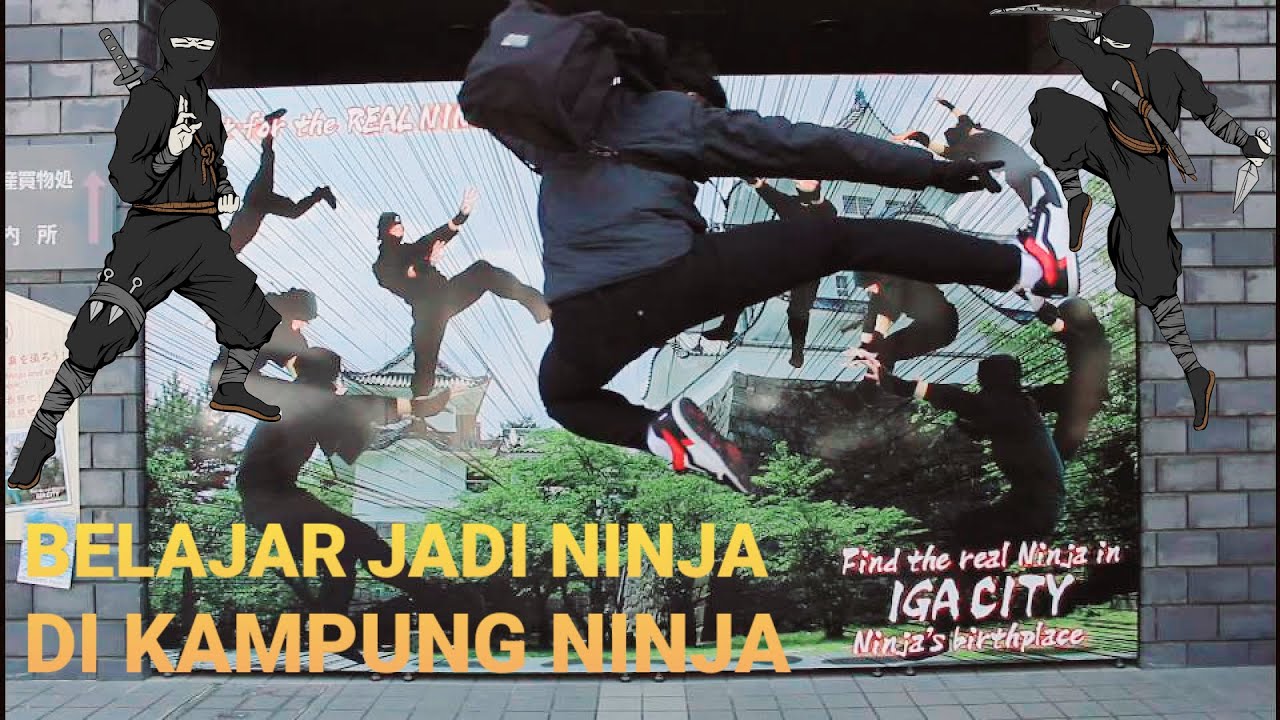 KAMPUNG NINJA IGA-UENO | TEMPAT LAHIRNYA NINJA DI JEPANG!! (PART 1)