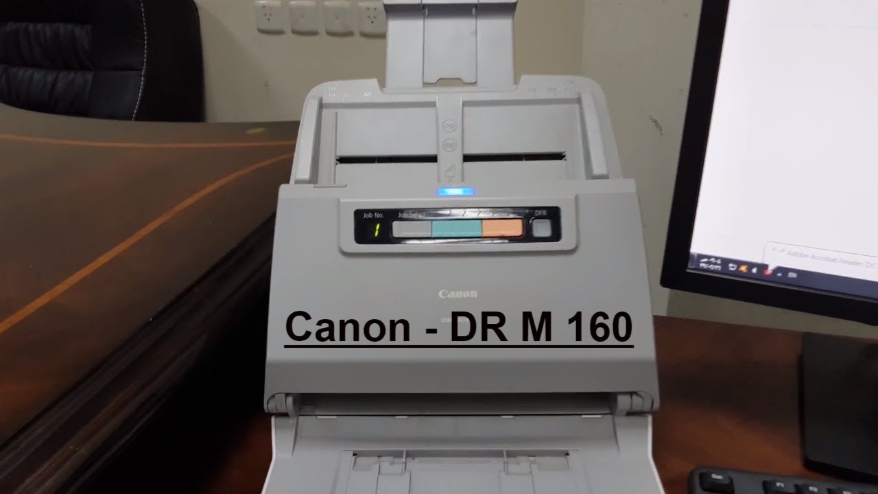 Canon DR-M160 Driver And Software Scanner Instlling